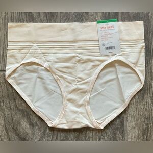 New Warner’s All You Need Seamless Hipster Panties Size L/7 Sandshell